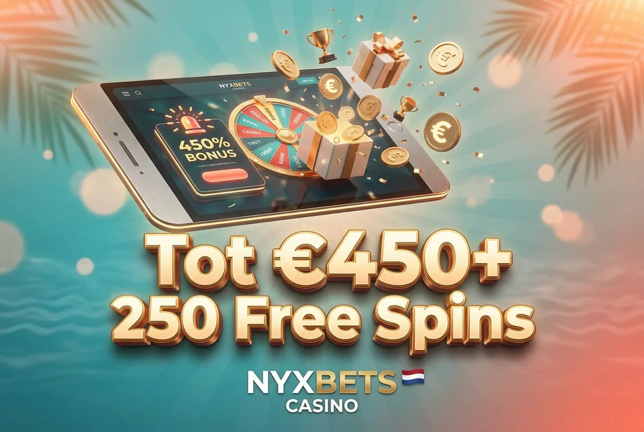 Tot €450+ 250 Free Spins